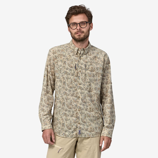 Patagonoia-Men-s-Long-Sleeve-Sun-Stretch-Shirt---Grasslands---Dark-Natural