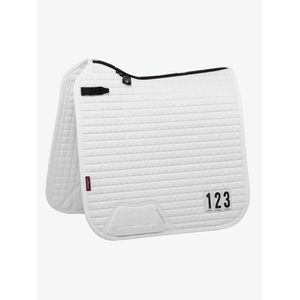 LeMieux Cotton Dressage Competition Pad - White
