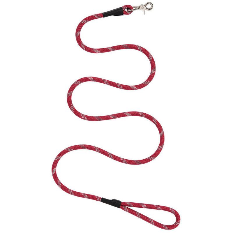 Weaver-Rope-Leash---Red