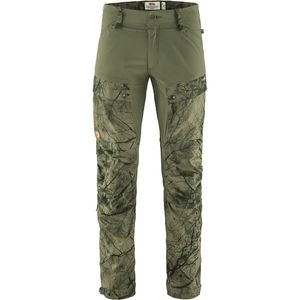 Fjallraven Men's Keb Trouser 32" Length - Green Camo/ Laurel Green