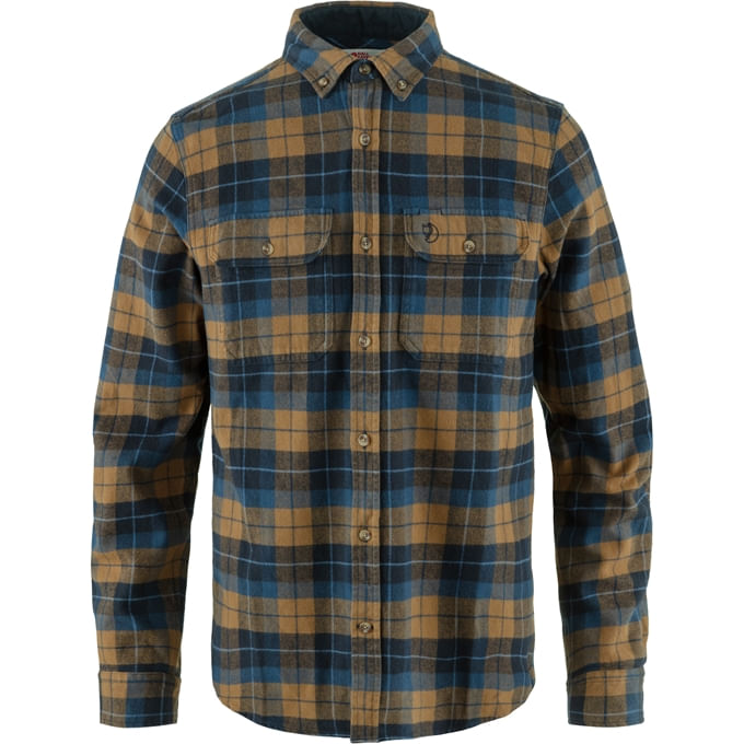 Fjallraven-Men-s-Singi-Heavy-Flannel---Dark-Navy