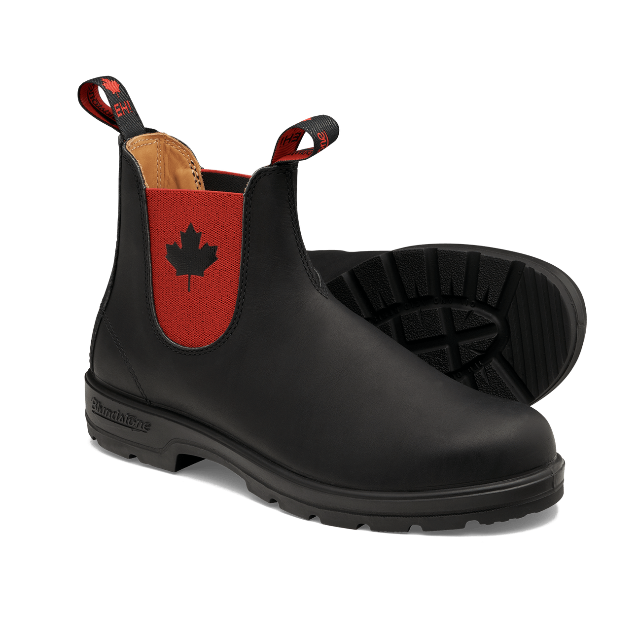 Leather Lined Eh Red Elastic Blundstone 1474