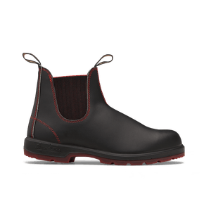 Blundstone 2342 - Unisex Leather Lined Classic  Black/ Red