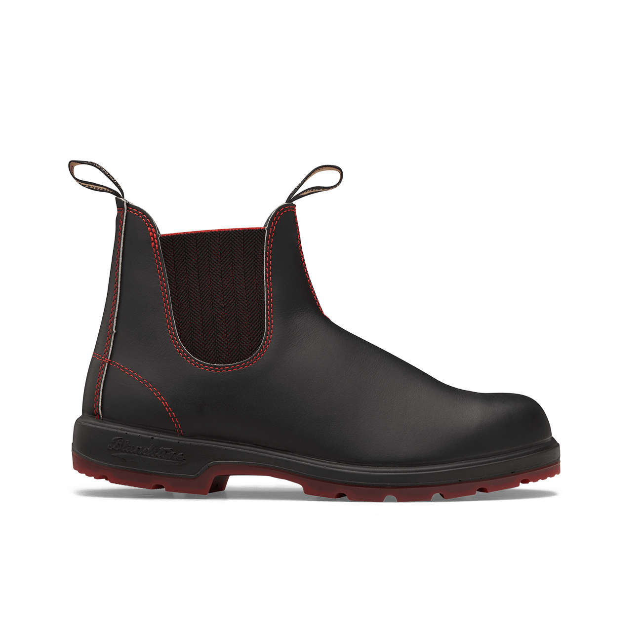 Unisex Leather Lined Classic Blk red Blundstone 2342