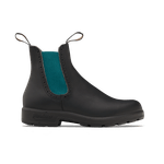 Blundstone-2320---Women-s-High-Top-Black-With-Green-Elastic