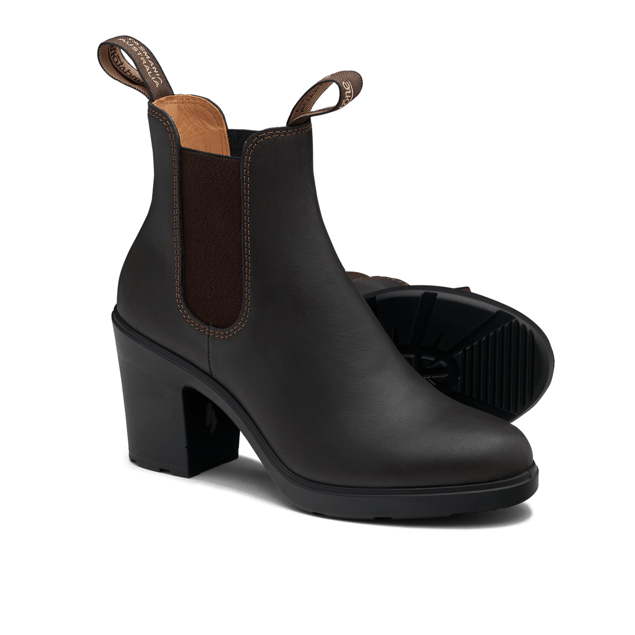 High hotsell heeled blundstones