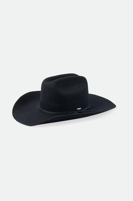 Brixton-Unisex-El-Paso-Reserve-Cowboy-Hat---Black