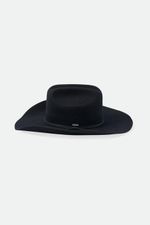 Brixton-Unisex-El-Paso-Reserve-Cowboy-Hat---Black