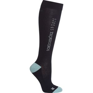 Schockemohle Sports Sporty Winter Socks - Blue Nights