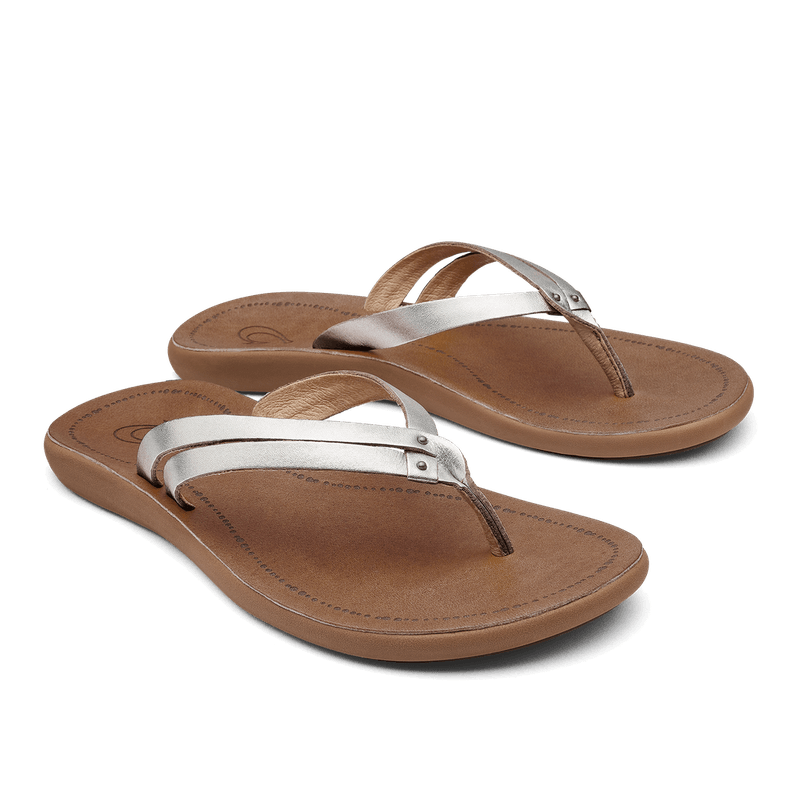 Olukai-Women-s-Kapehe-Luana---Silver--Sahara-