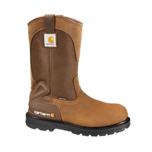 Carhartt Men's 11" Soft Toe Wellington Boot  (CMP1100)- Bison Brown Oil Tan