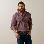 Ariat-Mens--Abel-Classic-Fit-Shirt---Maroon