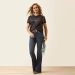 Ariat-Women-s-Patina-Steer-Tee---Black