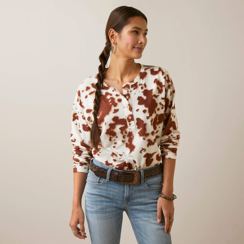 Ariat-Women-s-Relaxed-Henley-Top---Paint