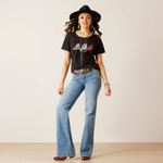Ariat-Women-s-Pop-Boots-T-Shirt---Black