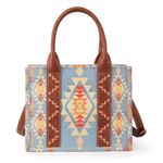 Wrangler-Southwestern-Print-Small-Canvas-Tote-Crossbody-WG2202-8120SBRN----Brown