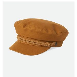 Brixton Unisex Fiddler Fisherman Cap - Golden Brown