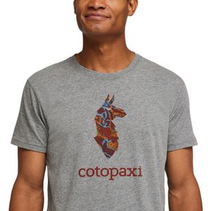 Cotopaxi Men's Altitude LLama Short Sleeve T-Shirt - Heather Grey