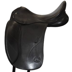 Used Pariani Dressage Saddle 19" M -  Black