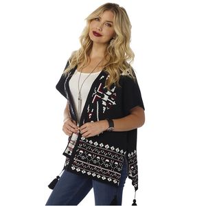 Wrangler Women's Printed Cardigan (WRANGLER LWK729X)