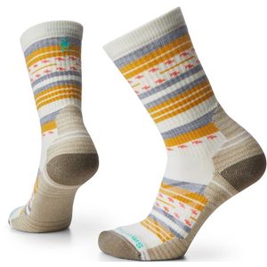 Smartwool Women's Hike Light Cushion Margarita Crew Socks - Natural