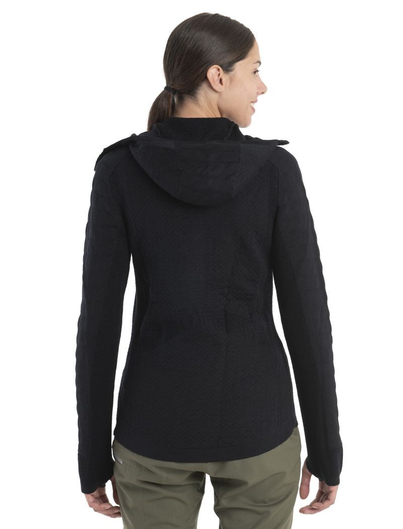 Icebreaker-Women-s-ZoneKnit-Merino-Explore-Long-Sleeve-Zip-Hoodie---BLACK