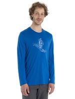 Icebreaker-Men-s-Merino-Tech-Lite-II-Long-Sleeve-T-Shirt-Skiing-Yeti---LAZURITE