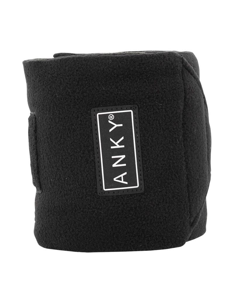 ANKY®-Fleece-Bandages--Polos----Black