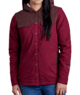 Kuhl-Women-s-Artisan-Hooded-Shirt-Jacket---Zinfandel