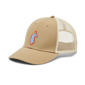 Cotopaxi Unisex Llama Trucker Hat - Desert