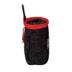 Kuma-Good-Dog-Treat-Pouch---Black--Red