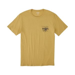 Wrangler Men's Graphic Tee - Pale Gold Heather