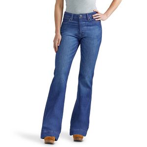 Wrangler Women's Retro Bailey High Rise Flare Jean in Giovanni