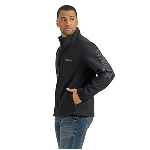 Wrangler Men's Logo Trail Jacket - Black