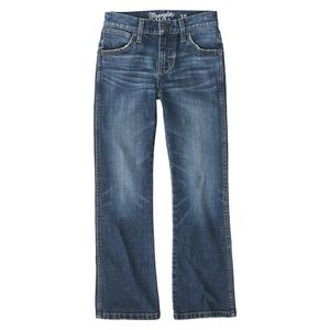 Wrangler Retro Boys'  Slim Bootcut Stretch Denim Jeans - Whitley