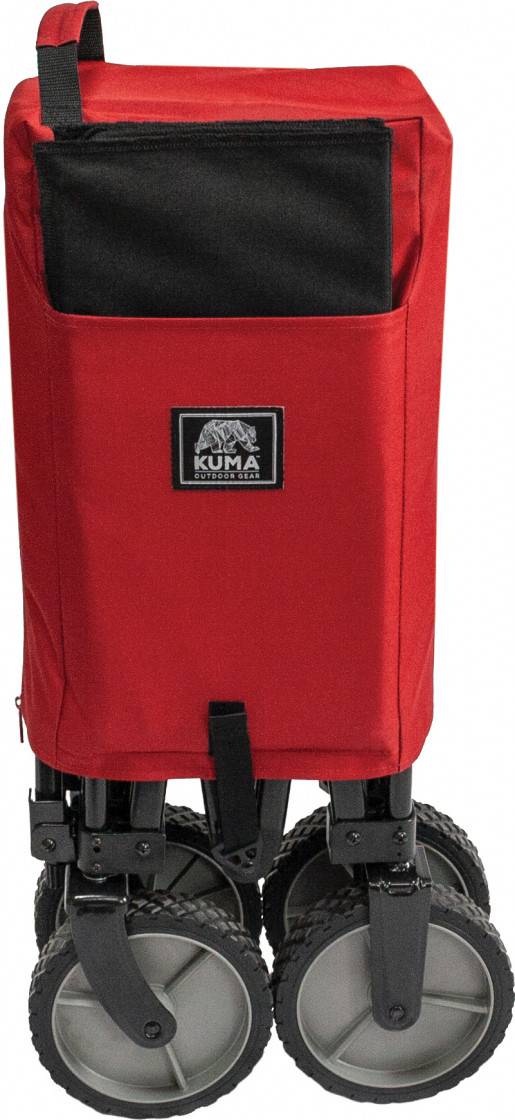 Kuma-Bear-Buggy-Cart---Red-Black-Plaid