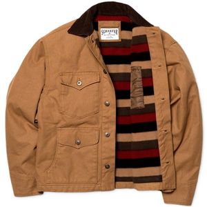Schaefer Men's Blanket Lined Vintage Brush Jacket - Saddle