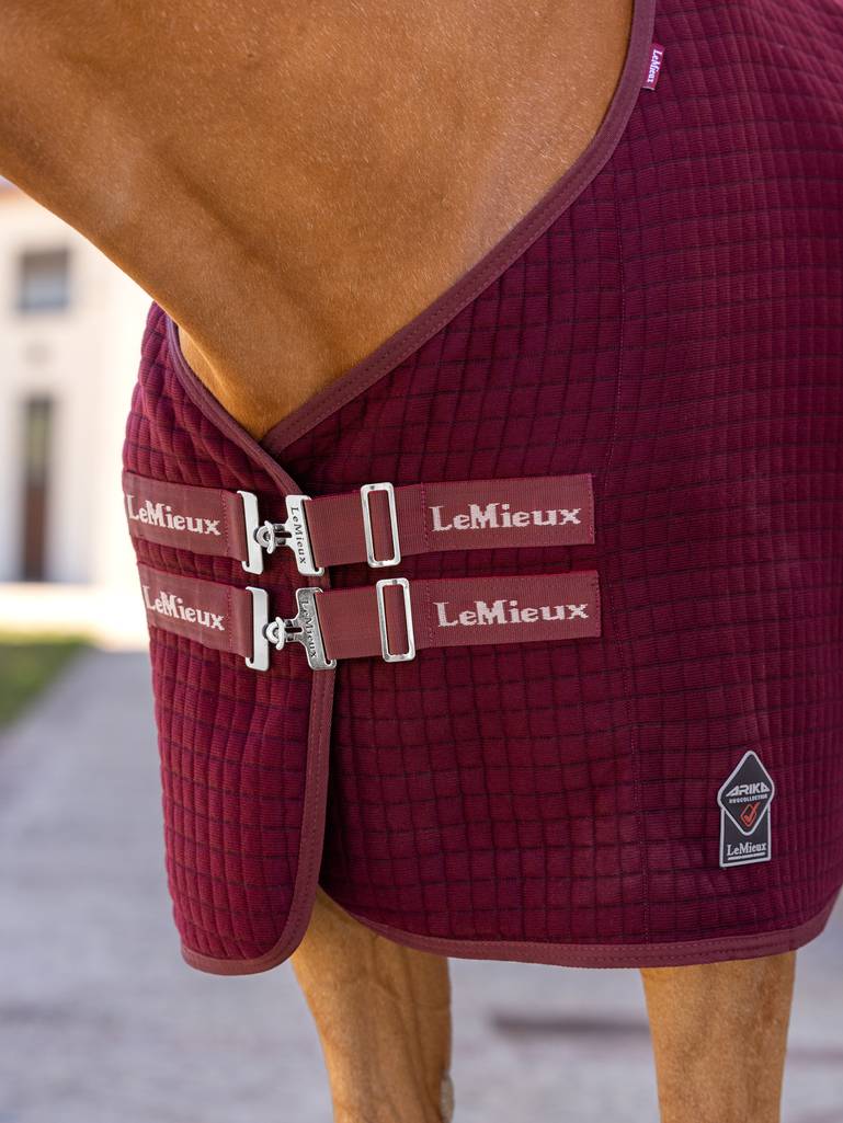 LeMieux-Arika-Clima-Tek-Rug---Burgundy