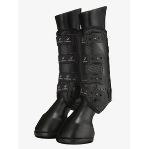 LeMieux Ultra Mesh Snug Boot Front - Black