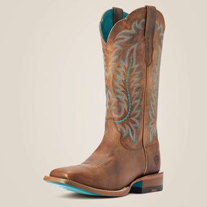 Ariat Women's Frontier Tilly Western Boot (10042423) - Rodeo Tan