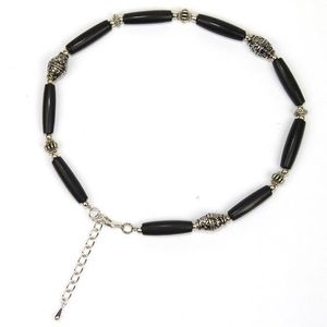 Austin Accent Bone Horn Boot Bracelet - Black