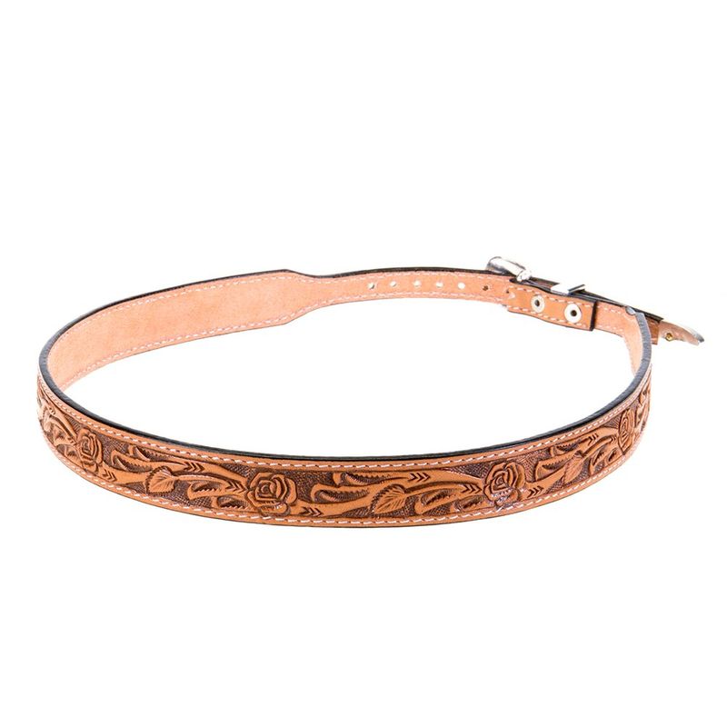 Austin-Accent-Hand-Carved-Leather-Roses-Hatband-3-4----Natural