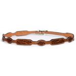 Austin-Accent-Scalloped-Hand-Carved-Leather-Hatband--LC-51S----Natural