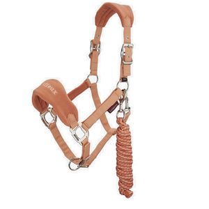 LeMieux Vogue Halter and Lead Rope - Apricot