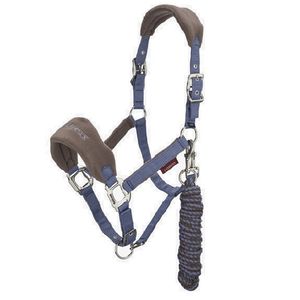 LeMieux Vogue Halter and Lead Rope - Jay Blue