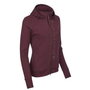 LeMieux Women's Elite Zip Through Hoodie - Burgundy