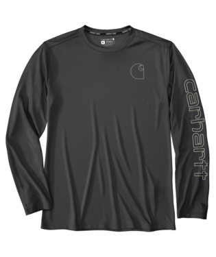 Carhartt-Men-s-Force-Sun-Long-Sleeve-Logo-Shirt---Steel