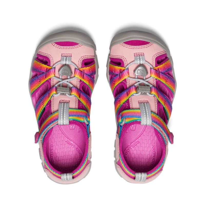 Keen-Kids--Seacamp-II-CNX---Rainbow--Fuchsia