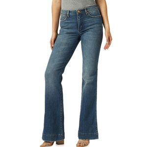 Wrangler Women's Retro Premium Trouser Jean - High Rise - Shelby