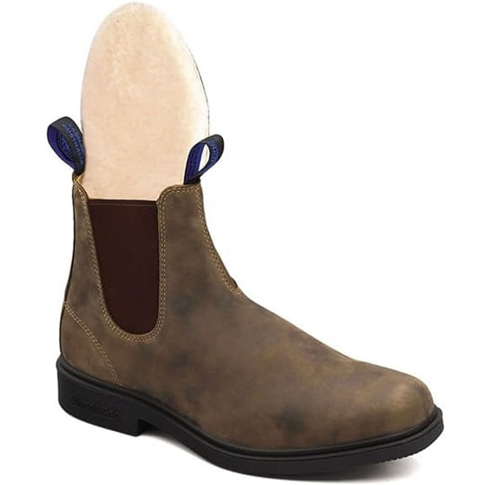 Blundstone The Winter Chisel Toe Boots 1391 Rustic Brown www.applesaddlery Equestrian and Outdoor Superstore